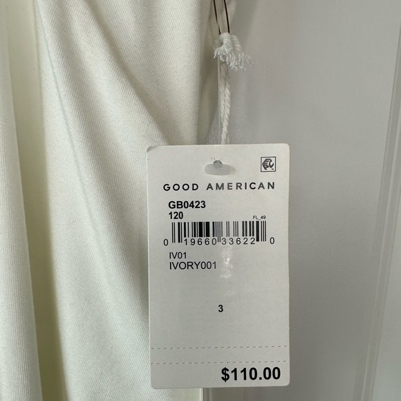 Good American Cut Out Bodysuit in Ivory NWT (Size 3/L) - Picture 6 of 9